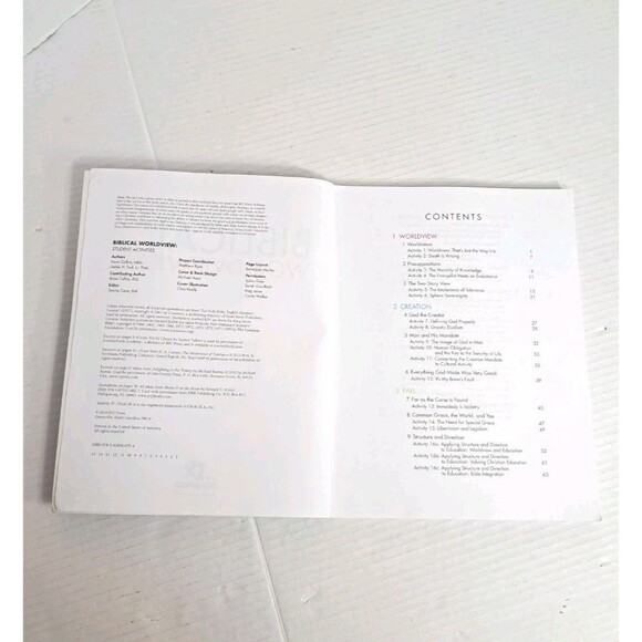 BJU Biblical Worldview Student Text ESV 1st Ed Gr 11–12 Some Writing Inside - Picture 3 of 5